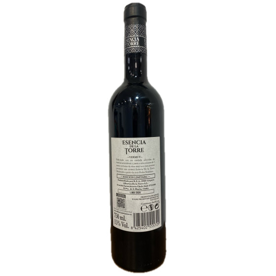 VERMUT ARTESANO ESENCIA DE LA TORRE 75 CL – EL SABOR AUTÉNTICO DE CÁDI