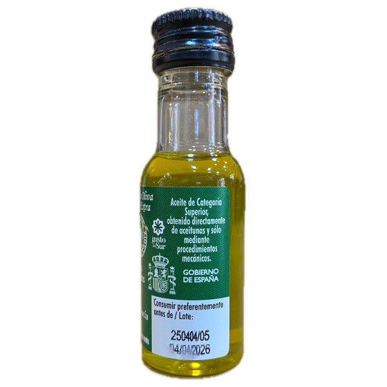 ACEITE DE OLIVA VIRGEN EXTRA 20 ML ACEITES SIERRA DE CÁDIZ CRDO OLVERA