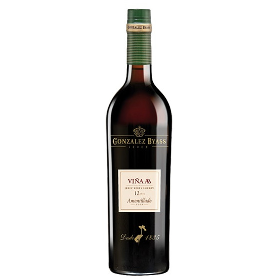 VIÑA AB AMONTILLADO 12 AÑOS GONZÁLEZ BYASS SHERRY