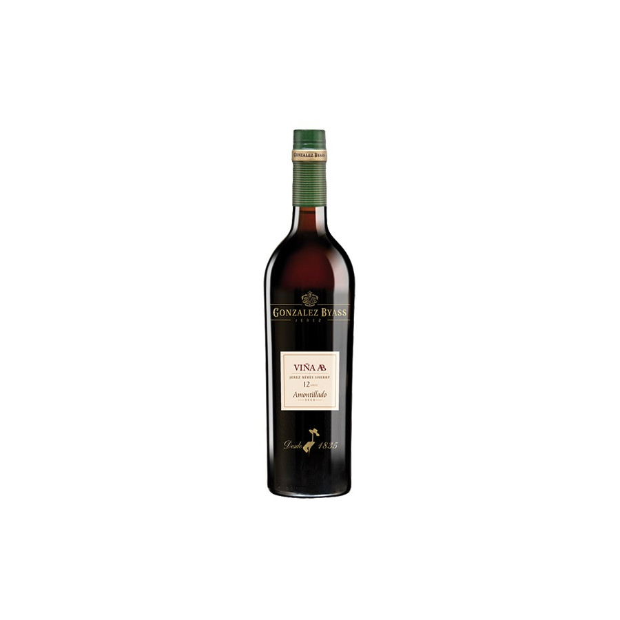 VIÑA AB AMONTILLADO 12 AÑOS GONZÁLEZ BYASS SHERRY