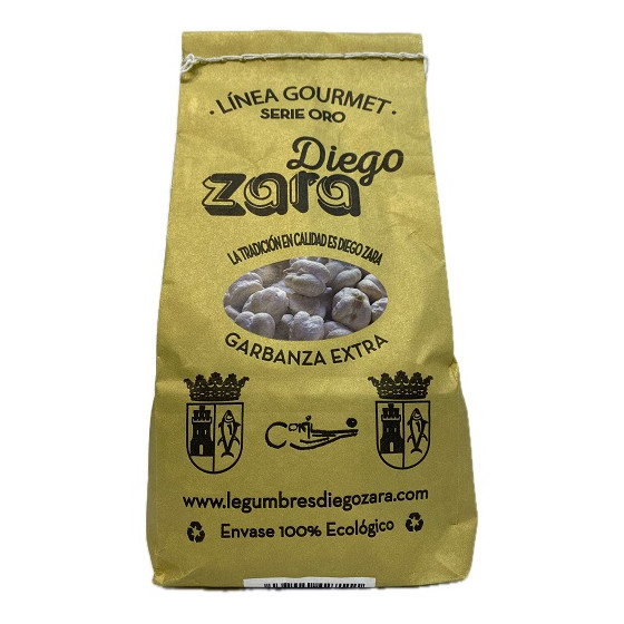 GARBANZA EXTRA 500 gr. LEGUMBRES SELECTAS DIEGO ZARA CONIL