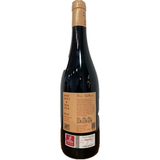 MÁRQUEZ & BENGOA RIOJA 75 CL – VINO TINTO DE LA DOCa RIOJA