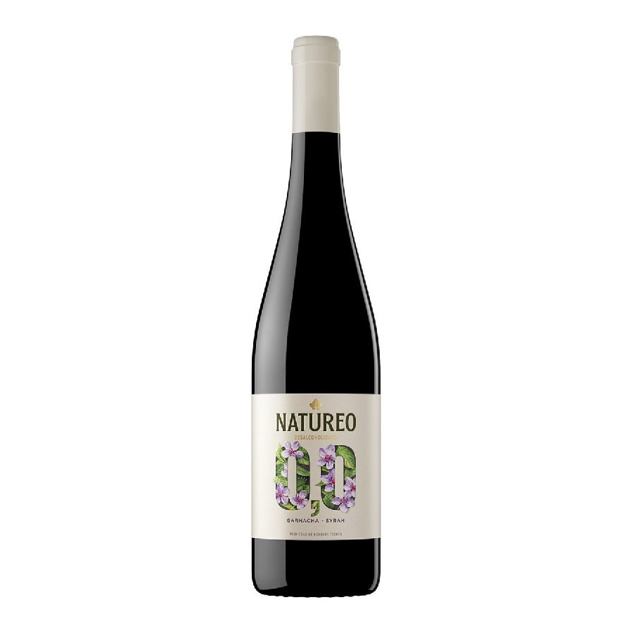 NATUREO TINTO 75CL VINO SIN ALCOHOL GARNACHA Y SYRAH