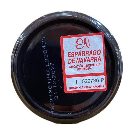 ESPÁRRAGOS BLANCOS EXTRA 9-12 UNIDADES 540G CONSERVAS EL CHAVAL NAVARR