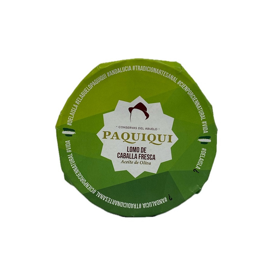 LOMO DE CABALLA FRESCA EN ACEITE DE OLIVA 255gr CONSERVAS DEL ABUELO P
