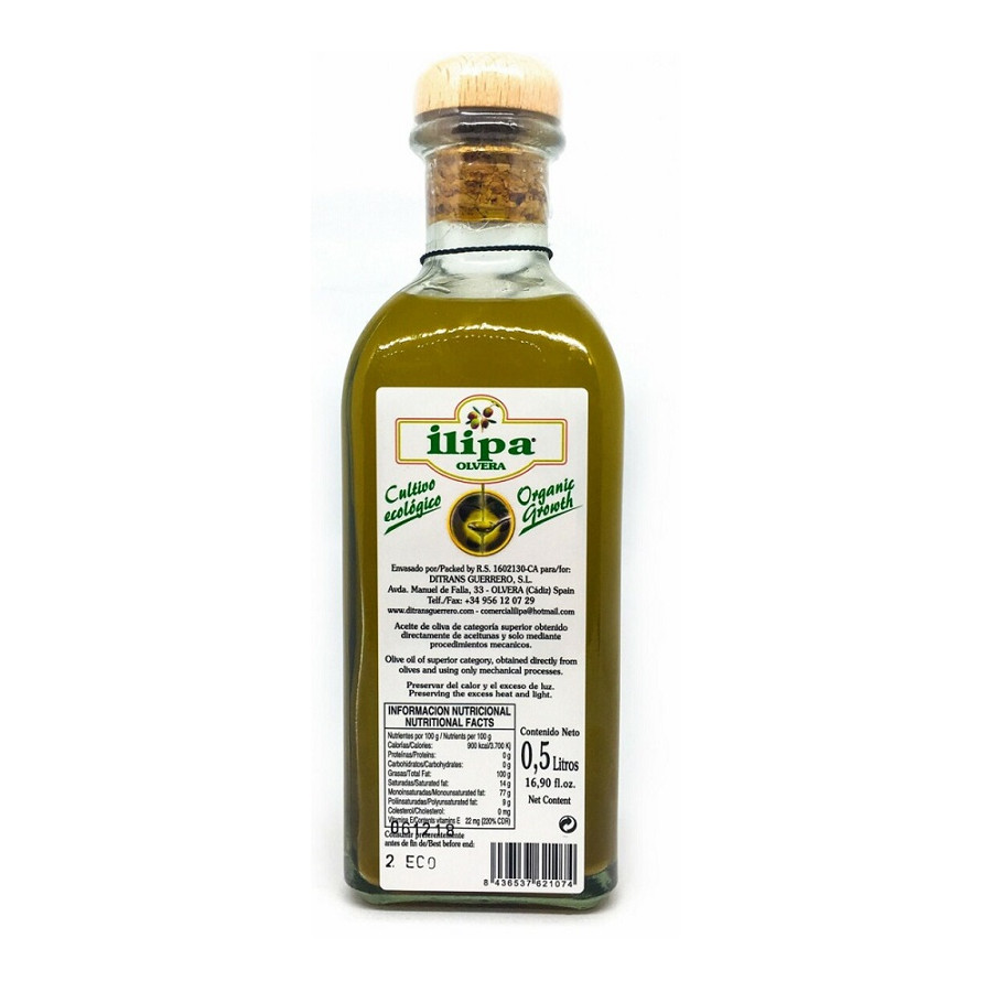 FRASCA ACEITE ILIPA OLVERA 500 ml. ECOLÓGICO