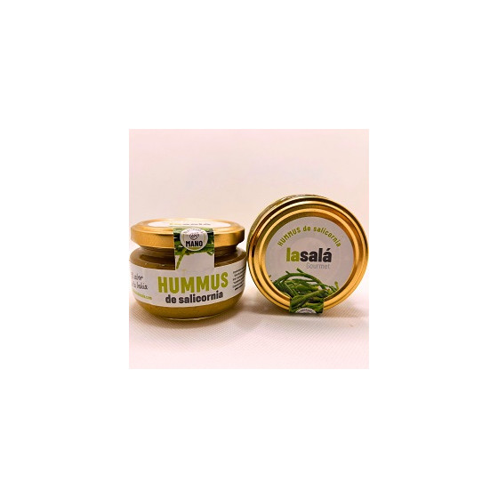 HUMMUS DE SALICORNIA LA SALÁ GOURMET TARRO 120G – SABOR ÚNICO DE CÁDIZ