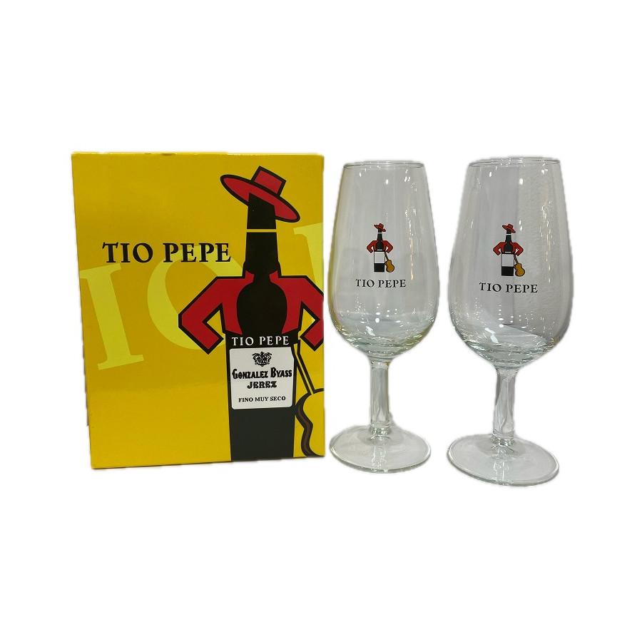 SET DE 6 CATAVINOS TÍO PEPE SERIGRAFIADOS A COLOR – AIRES DE CÁDIZ