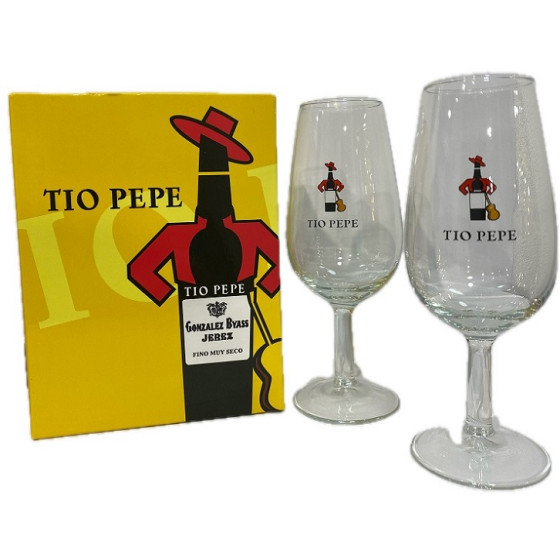 SET DE 6 CATAVINOS TÍO PEPE SERIGRAFIADOS A COLOR – AIRES DE CÁDIZ