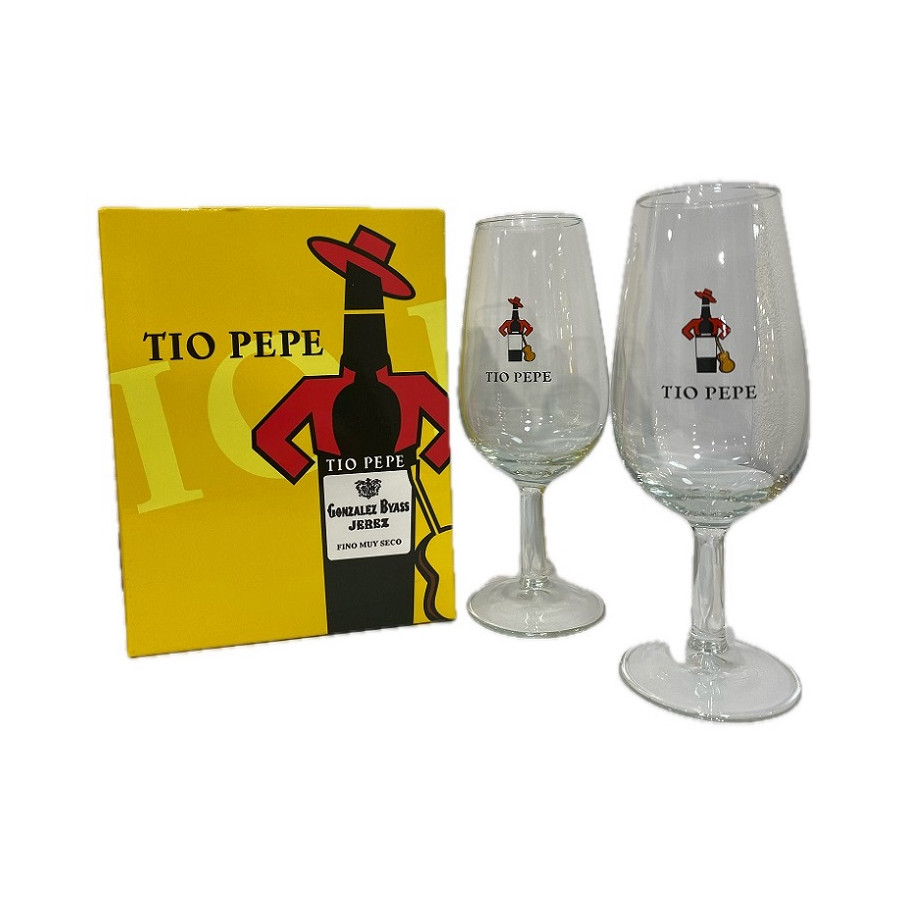 SET DE 6 CATAVINOS TÍO PEPE SERIGRAFIADOS A COLOR – AIRES DE CÁDIZ