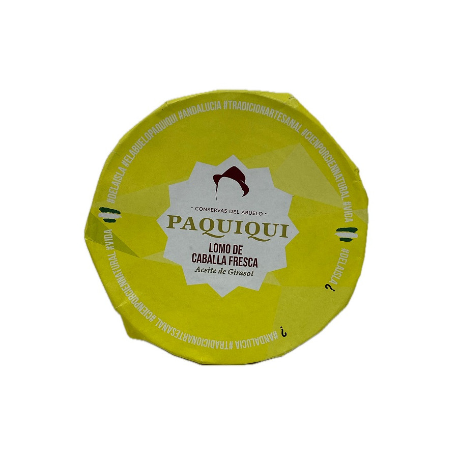 LOMO DE CABALLA FRESCA EN ACEITE DE GIRASOL 255gr CONSERVAS DEL ABUELO