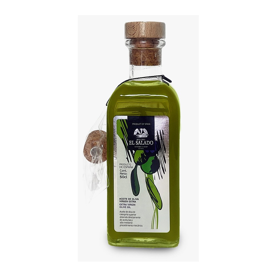 ACEITE DE OLIVA VIRGEN EXTRA 50cl. MOLINO EL SALADO OLVERA CÁDIZ