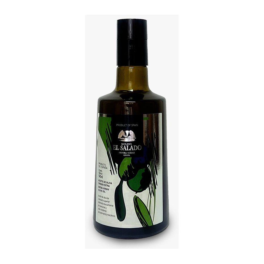 ACEITE DE OLIVA VIRGEN EXTRA 50cl MOLINO EL SALADO OLVERA CÁDIZ