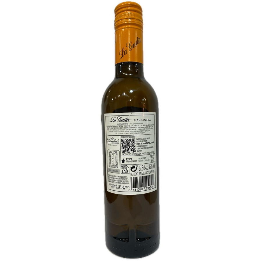 MANZANILLA LA GUITA 37,5 CL – VINO DE SANLÚCAR DE BARRAMEDA, TRADICIÓN