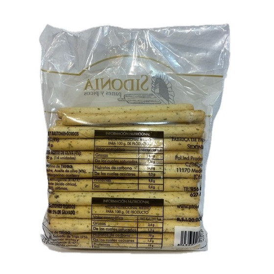 GRISSINIS ARTESANALES CON ALGAS MARINAS 200 G – SABOR ÚNICO DE LA BAHÍ