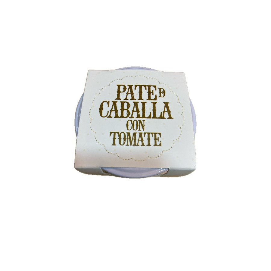 PATÉ DE CABALLA CON TOMATE TARRO 105 gr FELISA GOURMET BARBATE CÁDIZ
