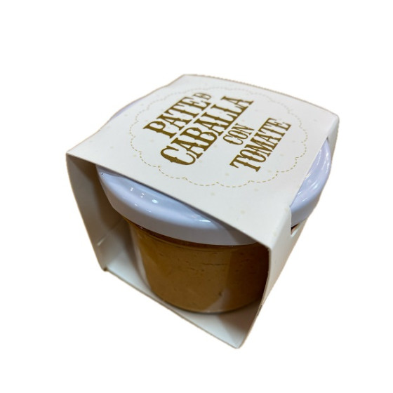 PATÉ DE CABALLA CON TOMATE TARRO 105 gr FELISA GOURMET BARBATE CÁDIZ