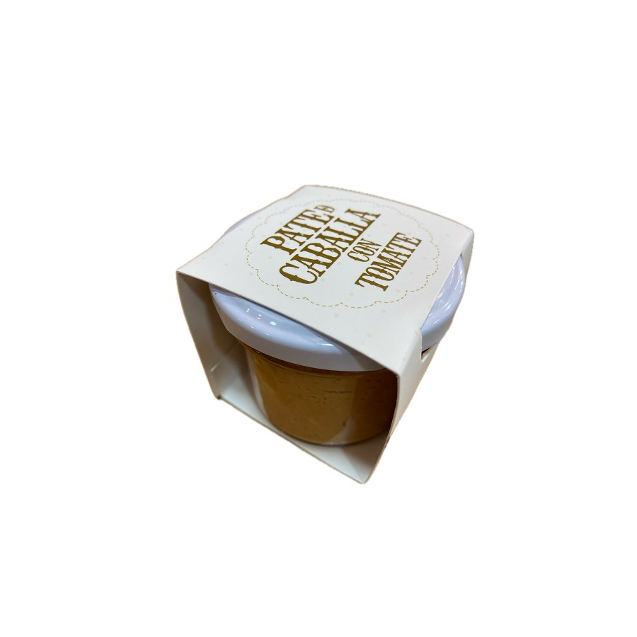 PATÉ DE CABALLA CON TOMATE TARRO 105 gr FELISA GOURMET BARBATE CÁDIZ