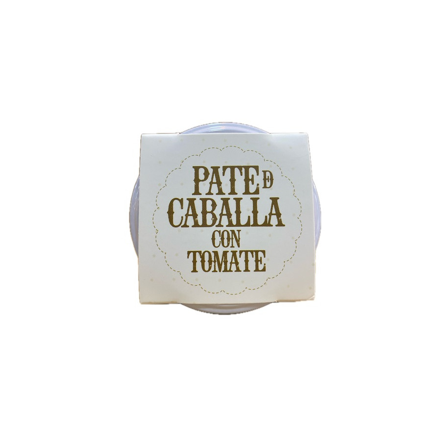 PATÉ DE CABALLA CON TOMATE TARRO 105 gr FELISA GOURMET BARBATE CÁDIZ