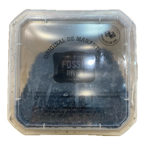 PÉTALOS DE SAL NEGROS FOSSIL RIVER 300 G – SAZONADOR GOURMET PREMIUM C