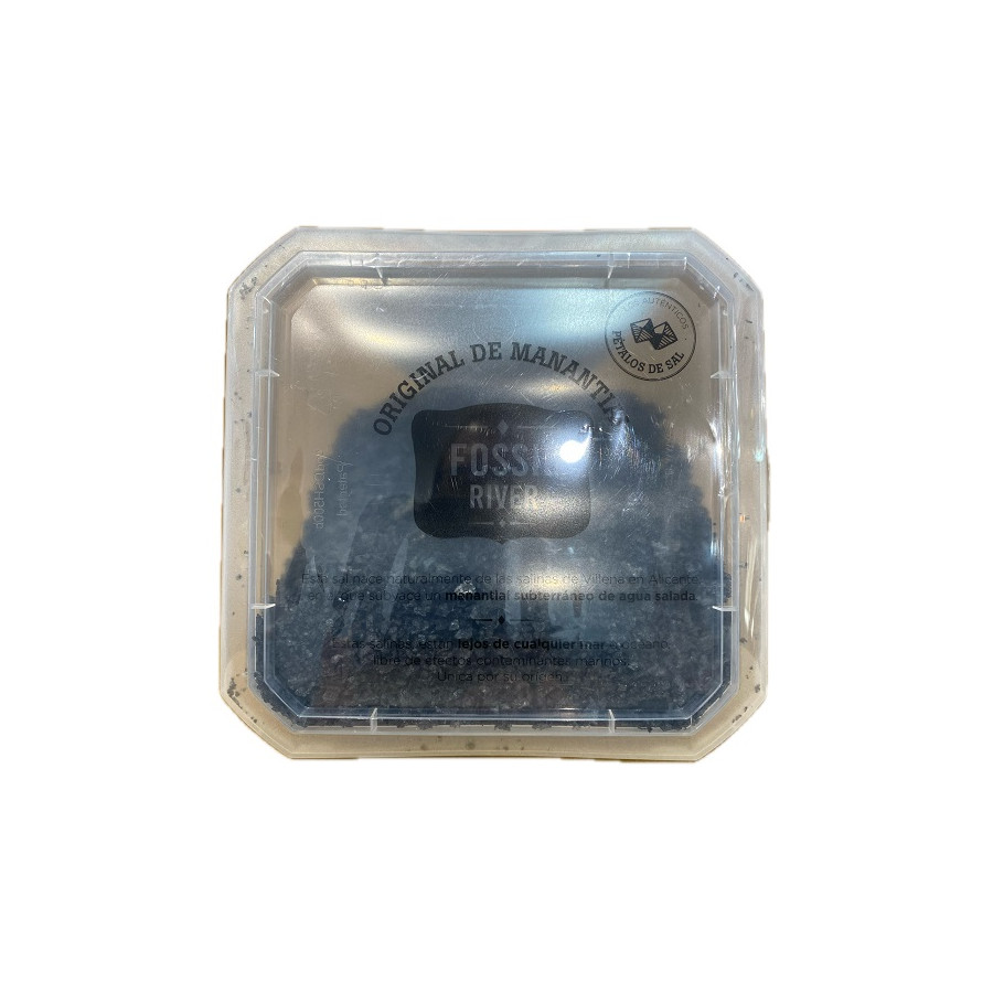 PÉTALOS DE SAL NEGROS FOSSIL RIVER 300 G – SAZONADOR GOURMET PREMIUM C