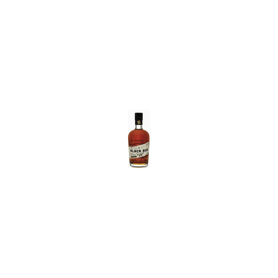 BLACK RUM 70 cl RON ARTESANAL DE LA REPÚBLICA DOMINICANA
