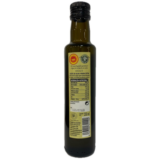 ACEITE DE OLIVA VIRGEN EXTRA OLIVAR 250 ML – SIERRA DE CÁDIZ, OLVERA