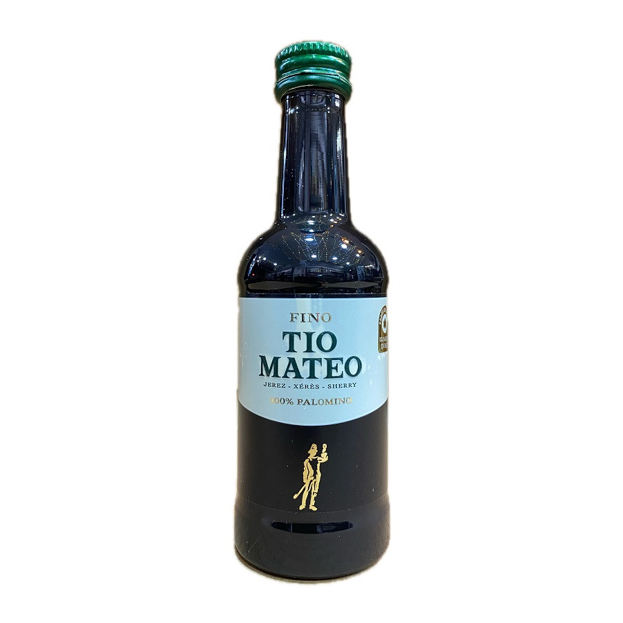 VINO FINO TIO MATEO 100 ml.  100% PALOMINO BODEGAS ESTÉVEZ