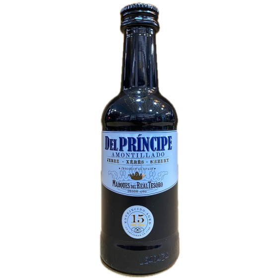 DEL PRÍNCIPE AMONTILLADO 100 ml. SHERRY MARQUÉS REAL TESORO