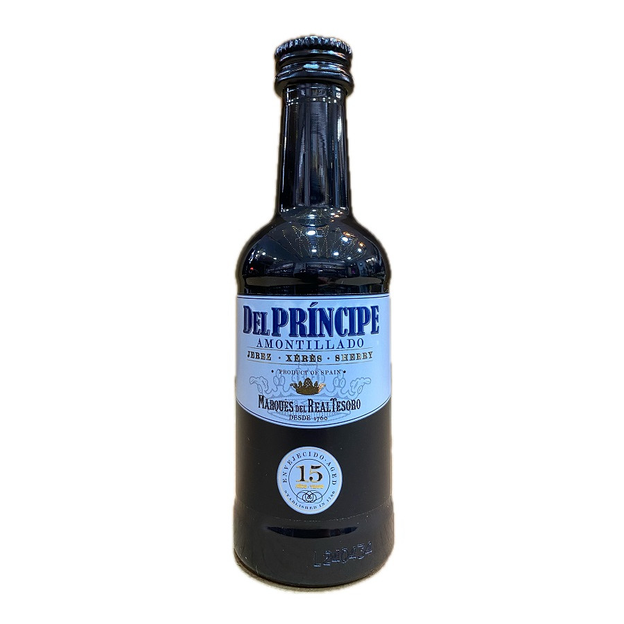 DEL PRÍNCIPE AMONTILLADO 100 ml. SHERRY MARQUÉS REAL TESORO