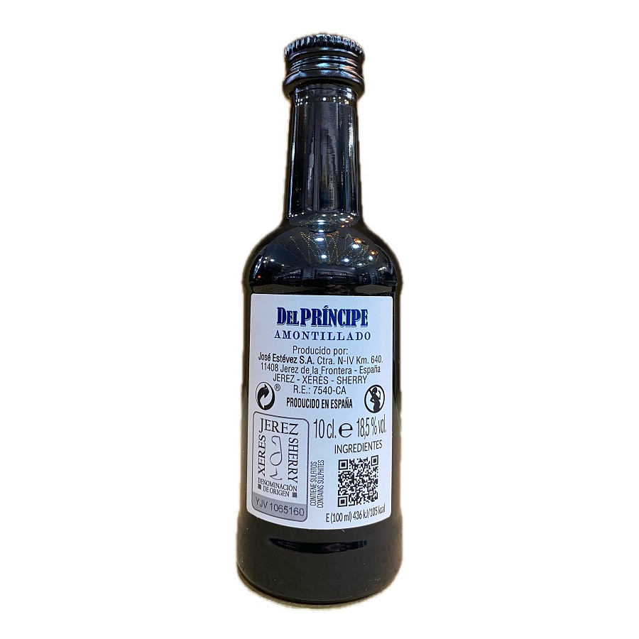 DEL PRÍNCIPE AMONTILLADO 100 ml. SHERRY MARQUÉS REAL TESORO