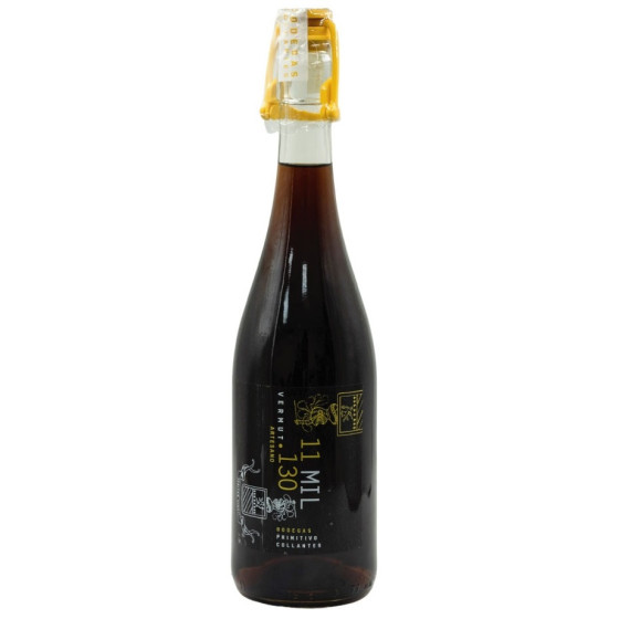 VERMUT ROJO 11 MIL. 130 PRIMITIVO COLLANTES 0.75 cl 15% alc.