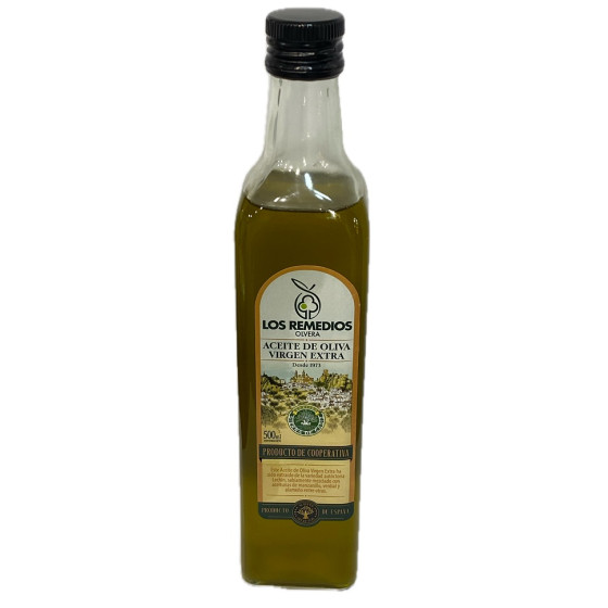 ACEITE DE OLIVA VIRGEN EXTRA LOS REMEDIOS 500 ML – OLVERA, SIERRA DE C