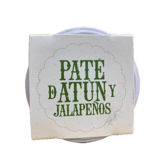 PATÉ DE ATÚN Y JALAPEÑOS TARRO 105 gr FELISA GOURMET BARBATE CÁDIZ