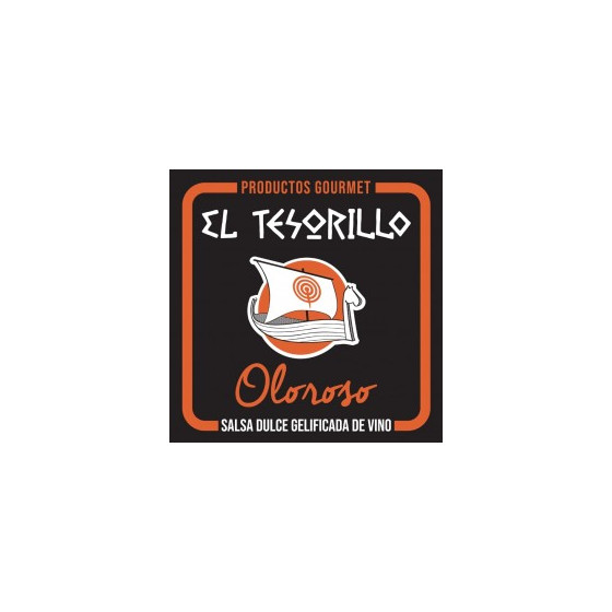 SALSA DULCE GELIFICADA DE VINO OLOROSO 150gr EL TESORILLO