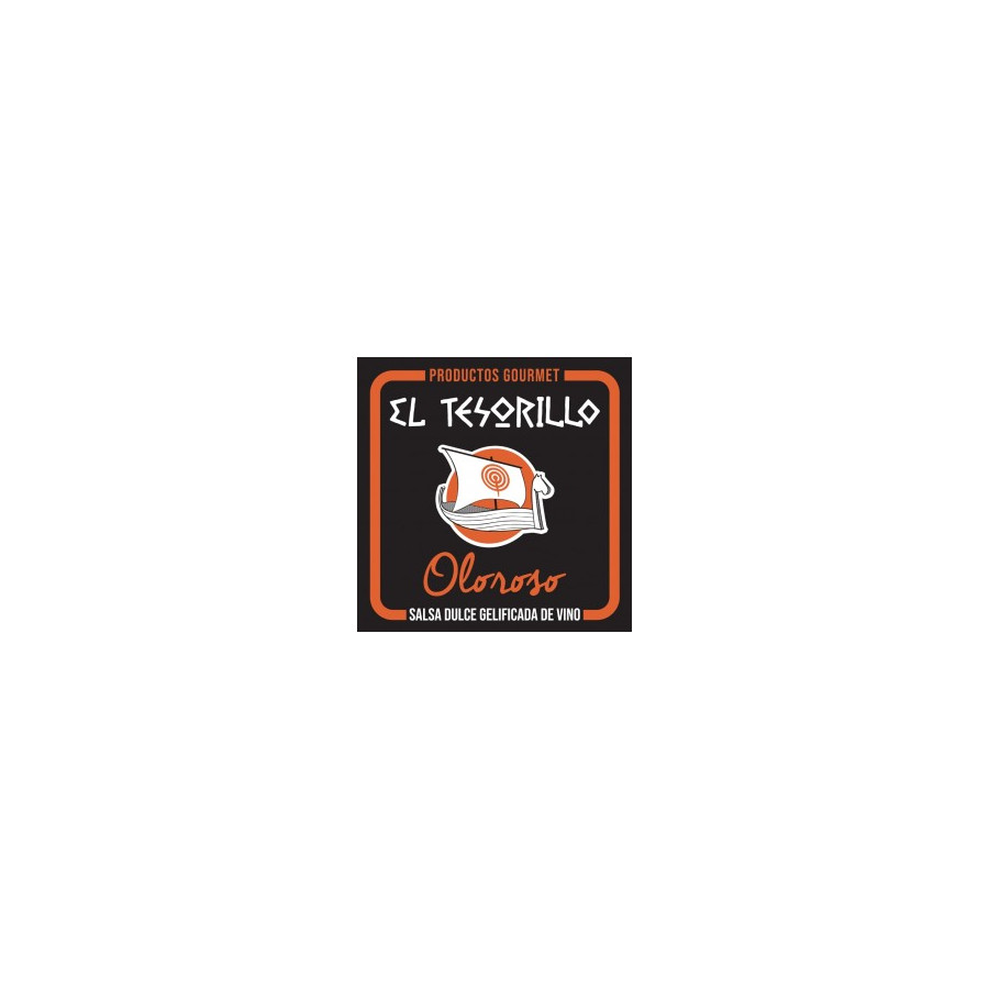 SALSA DULCE GELIFICADA DE VINO OLOROSO 150gr EL TESORILLO