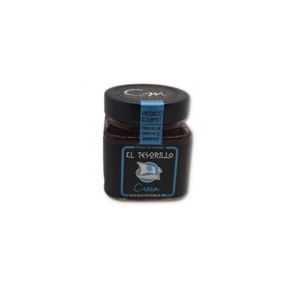 SALSA DULCE GELIFICADA DE VINO CREAM 150gr EL TESORILLO