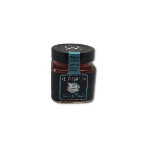 SALSA DULCE GELIFICADA DE VINO AMONTILLADO 150gr EL TESORILLO