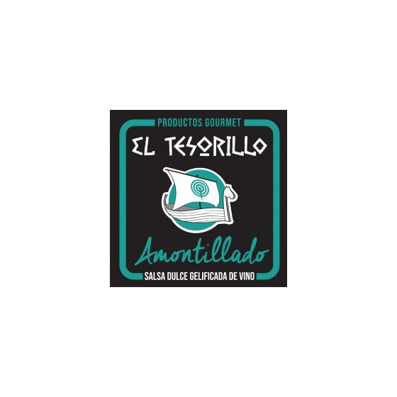 SALSA DULCE GELIFICADA DE VINO AMONTILLADO 150gr EL TESORILLO