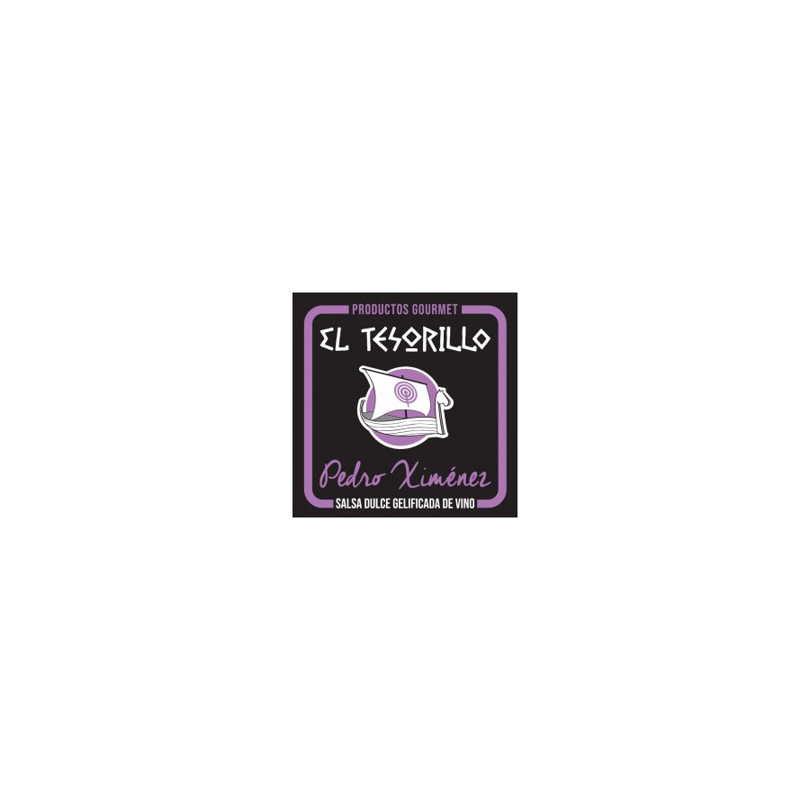 SALSA DULCE GELIFICADA DE VINO PEDRO XIMENEZ 150gr EL TESORILLO
