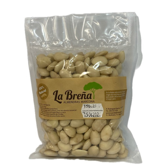 ALMENDRAS MARCONA LA BREÑA 250 G – FRUTOS SECOS PREMIUM DE LA SIERRA D