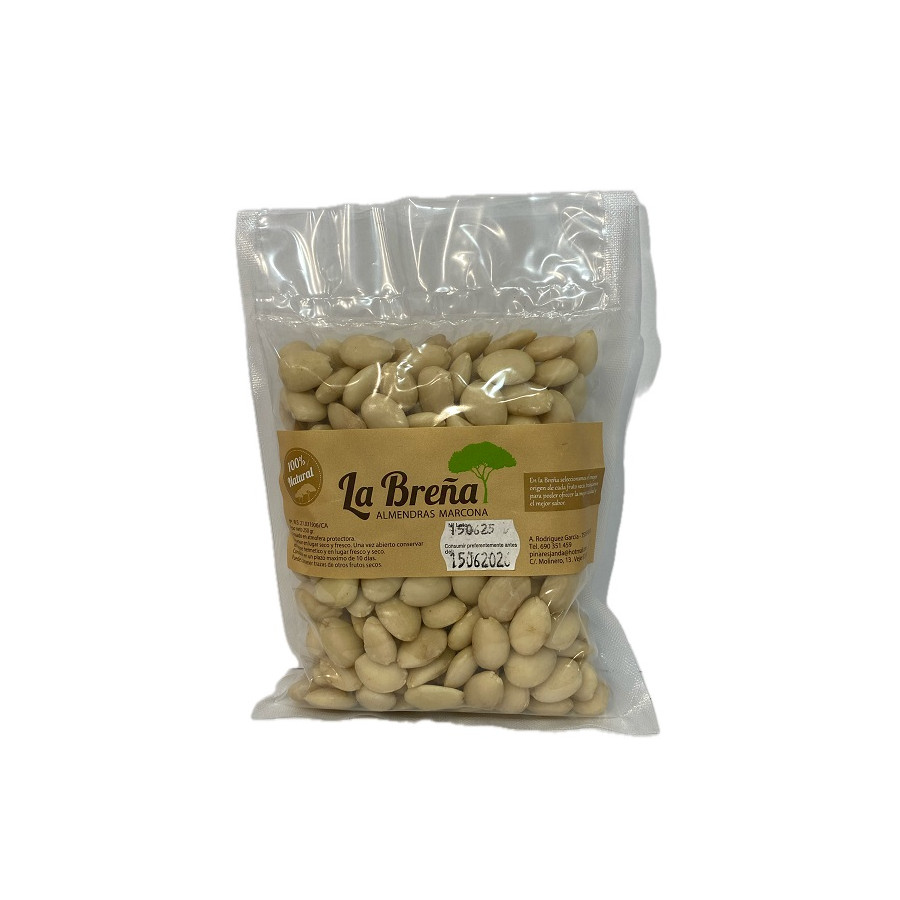 ALMENDRAS MARCONA LA BREÑA 250 G – FRUTOS SECOS PREMIUM DE LA SIERRA D