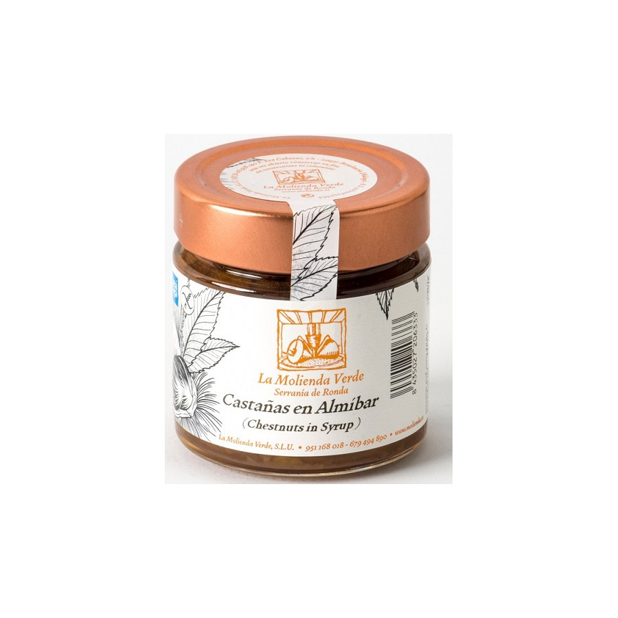 CASTAÑAS EN ALMÍVAR 275 gr LA MOLIENDA VERDE SERRANIA DE RONDA