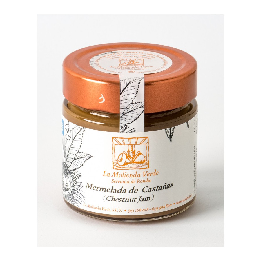MERMELADA DE CASTAÑAS 275gr LA MOLIENDA VERDE SERRANIA DE RONDA