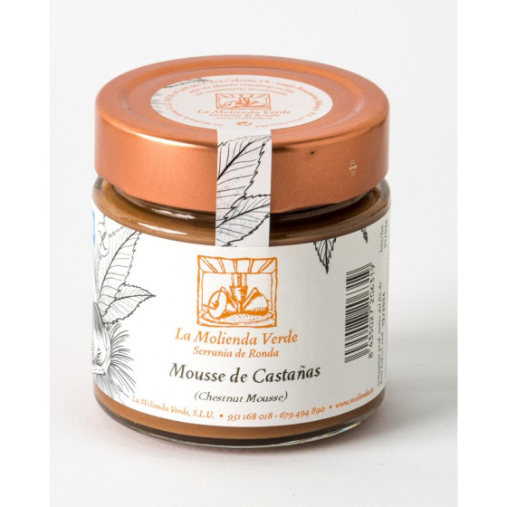 MOUSSE DE CASTAÑAS Y CHOCOLATE 275 gr. LA MOLIENDA VERDE SERRANIA DE R