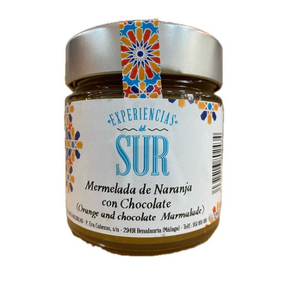 MERMELADA DE NARANJA CON CHOCOLATE 275 Gr. EXPERIENCIAS DEL SUR