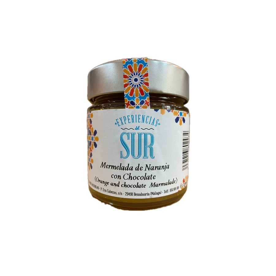 MERMELADA DE NARANJA CON CHOCOLATE 275 Gr. EXPERIENCIAS DEL SUR