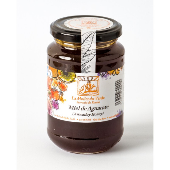 MIEL DE AGUACATE 500 Gr. LA MOLIENDA VERDE SERRANIA DE RONDA