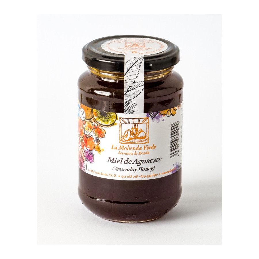 MIEL DE AGUACATE 500 Gr. LA MOLIENDA VERDE SERRANIA DE RONDA