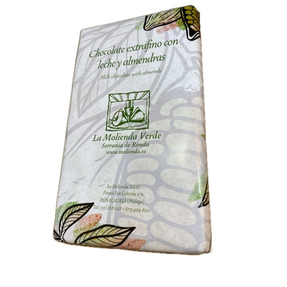 CHOCOLATE PURO 70% CACAO 900g. LA MOLIENDA VERDE SERRANIA DE RONDA